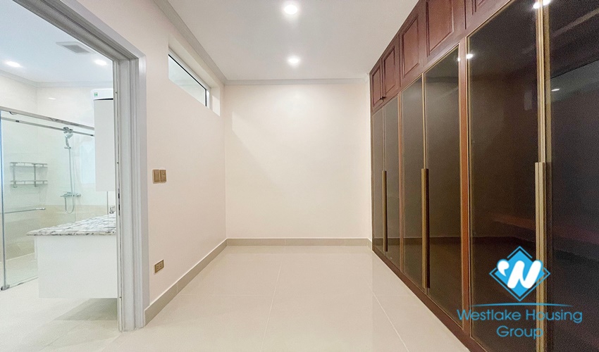 A beautiful villa with elevator for rent in T Block, Ciputra, Tay Ho, Ha Noi